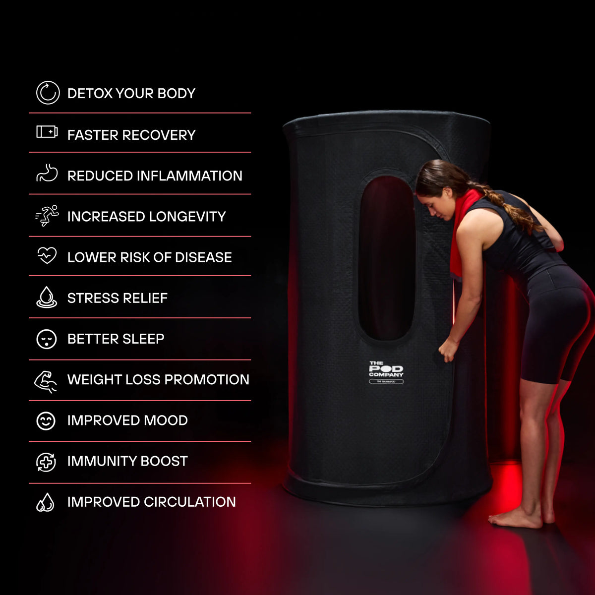 Sauna + Red Light Bundle - Nestriora