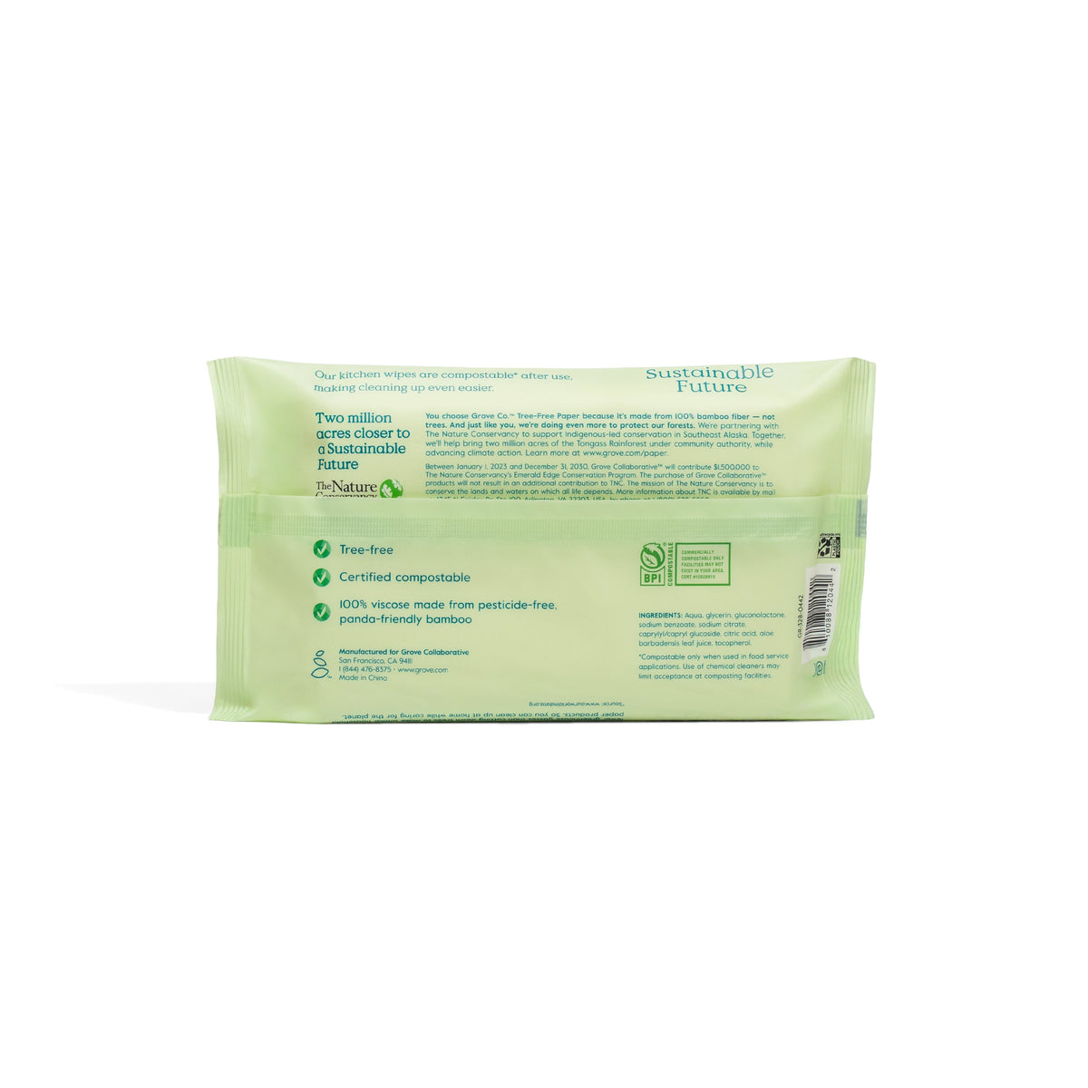 Bamboo Compostable Kitchen Wipes