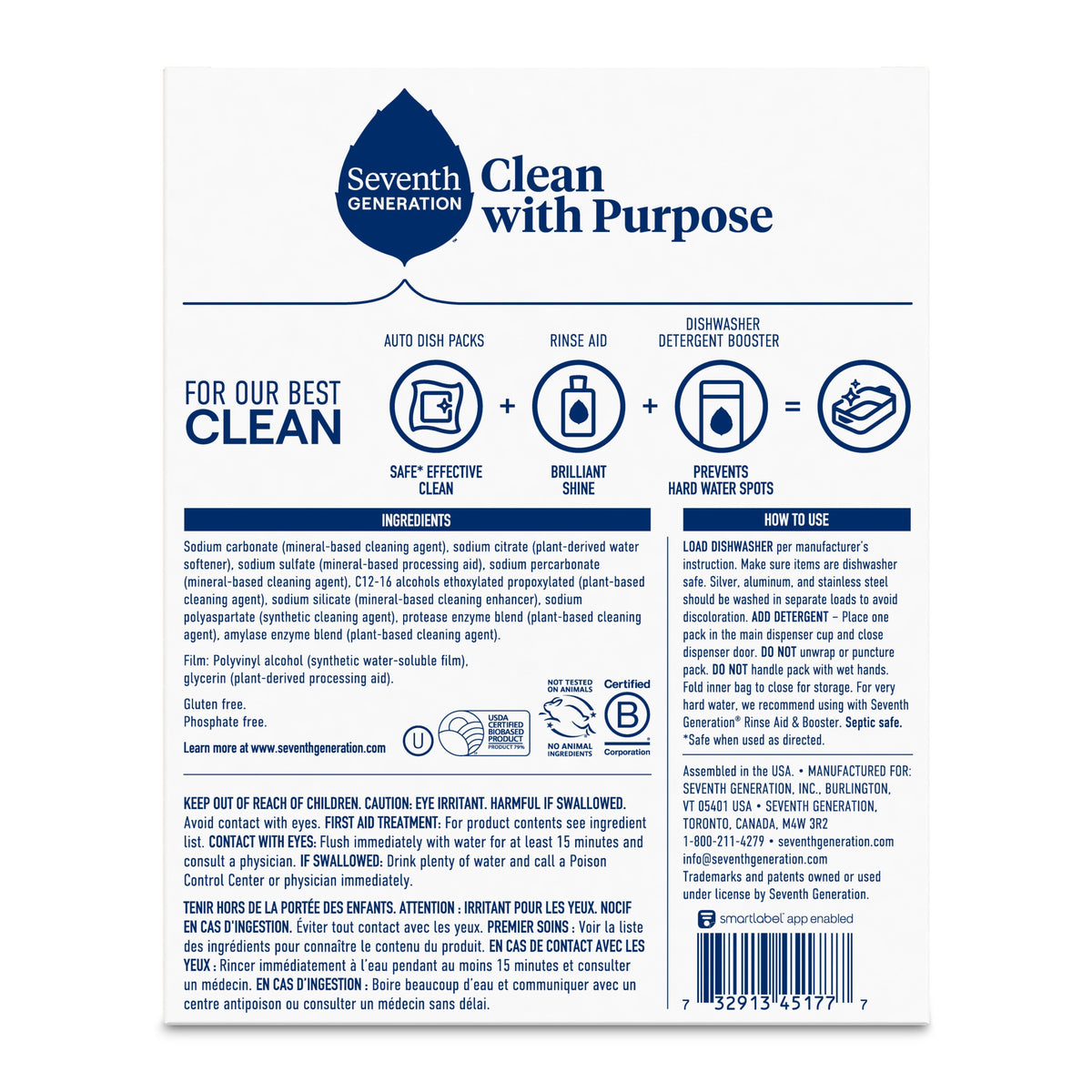 Dishwasher Detergent Packs