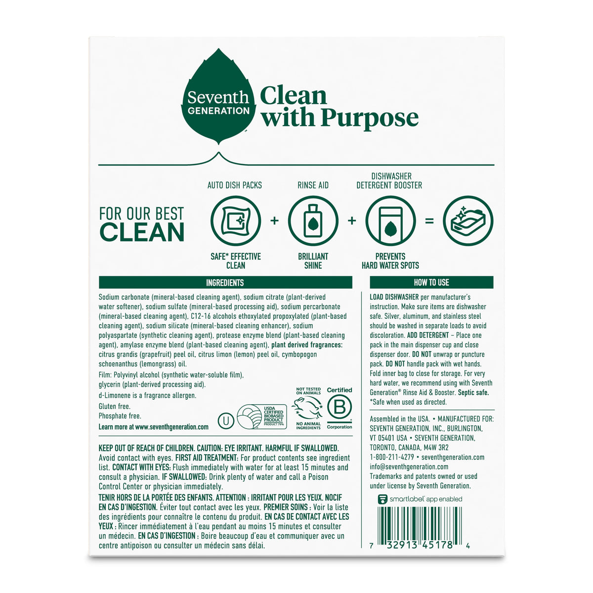 Dishwasher Detergent Packs