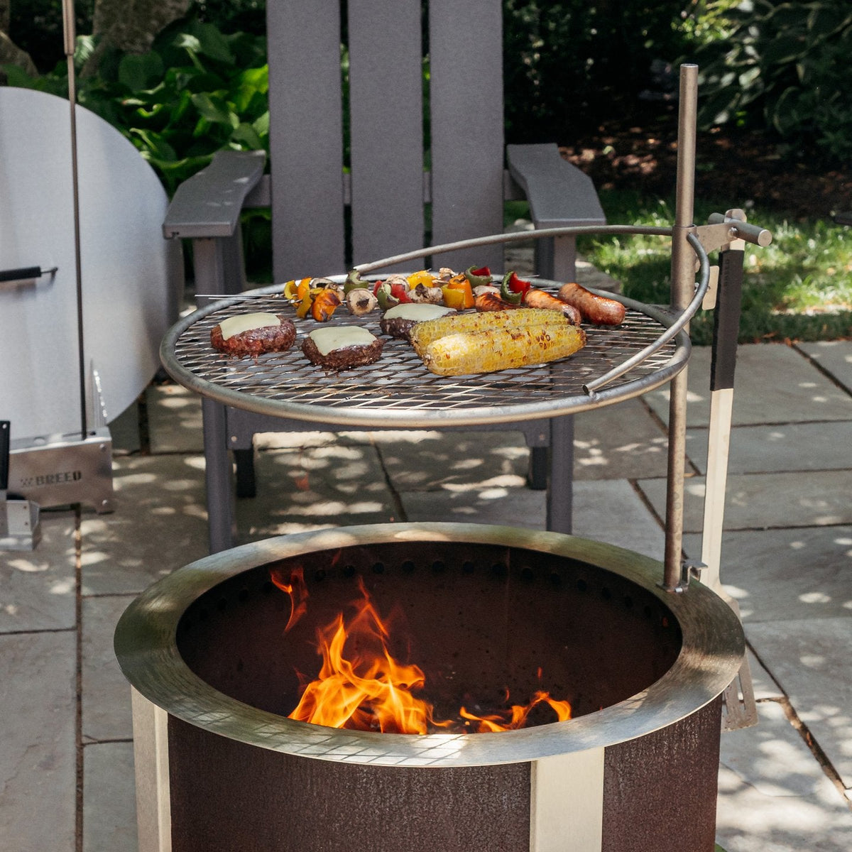 Smokeless Fire Pit Grilling Bundle