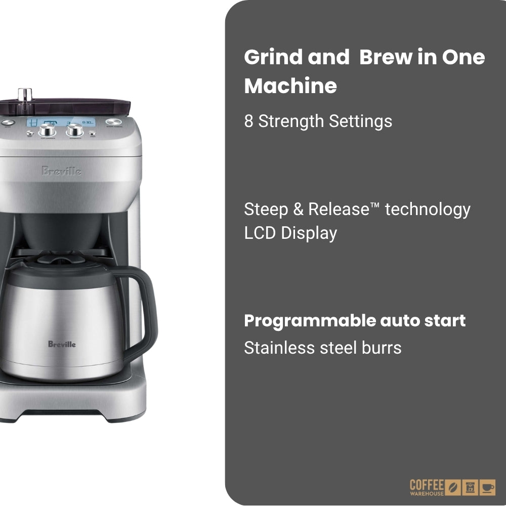 Breville Grind Control - Brushed Stainless Steel