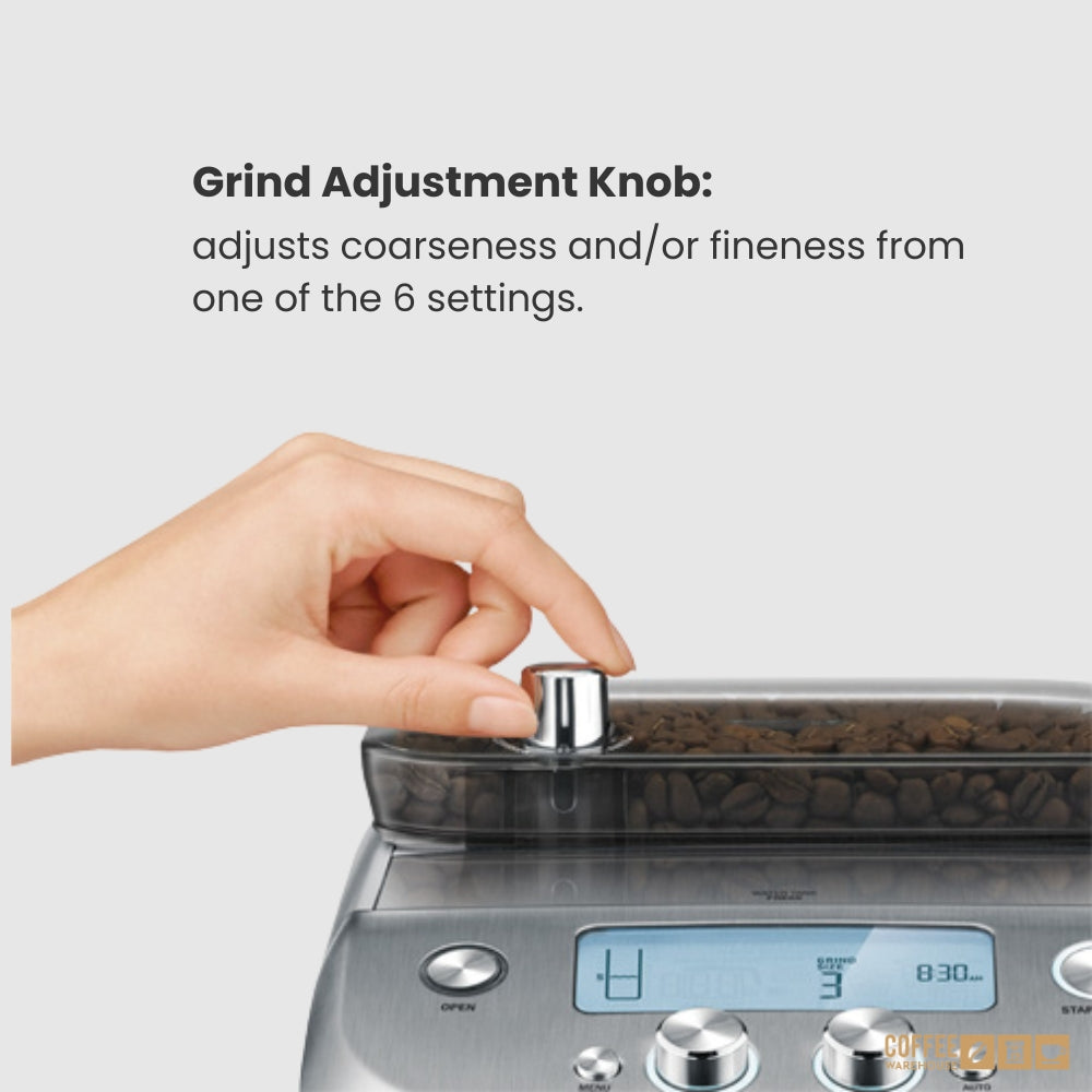 Breville Grind Control - Brushed Stainless Steel