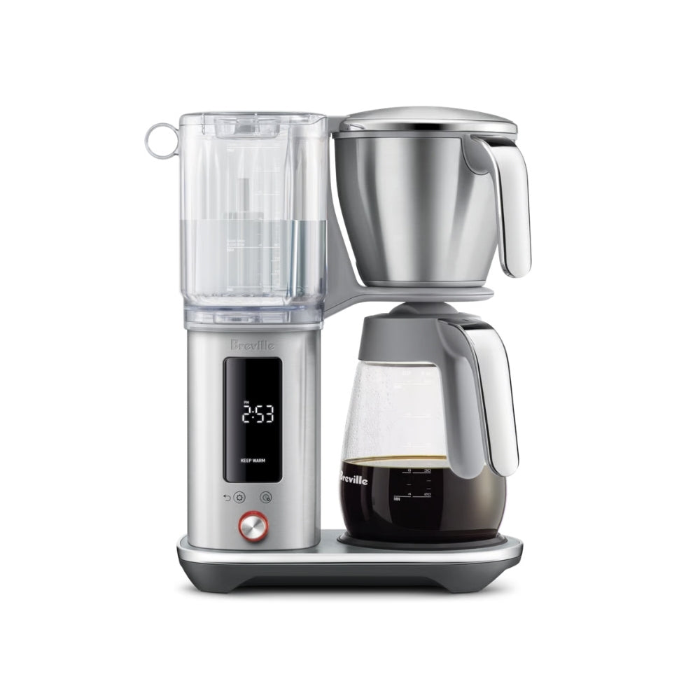 Breville Luxe Brewer Glass - Brushed Stainless Steel