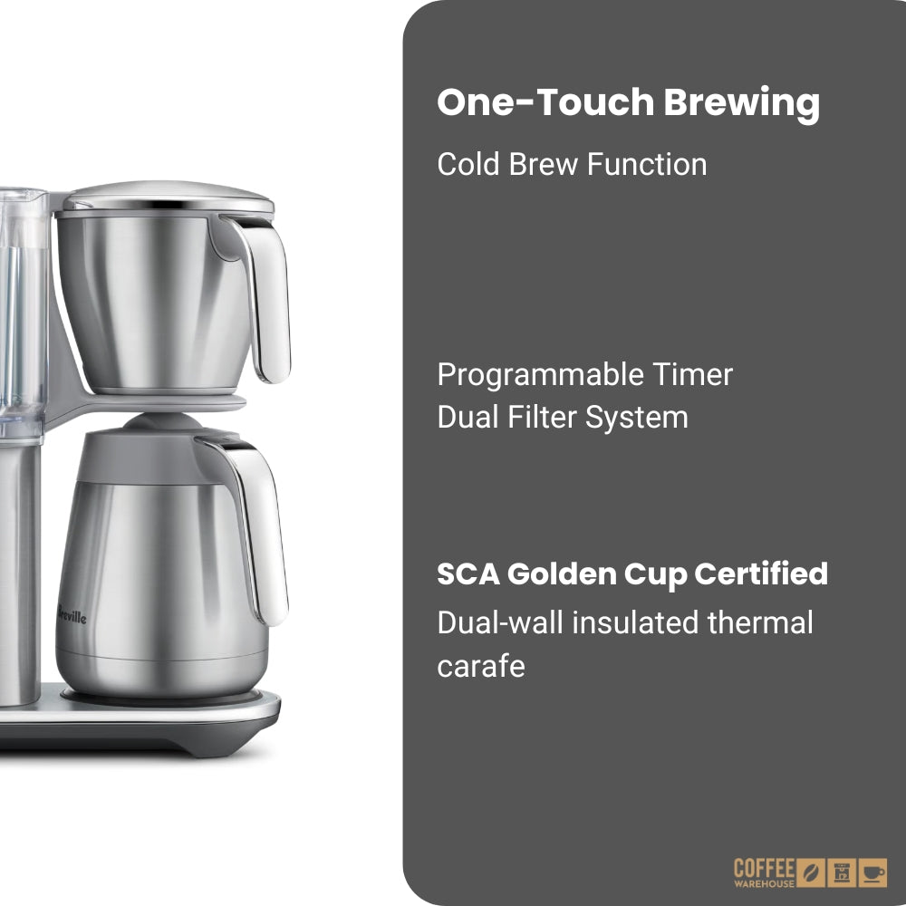 Breville Luxe Brewer Thermal - Brushed Stainless Steel