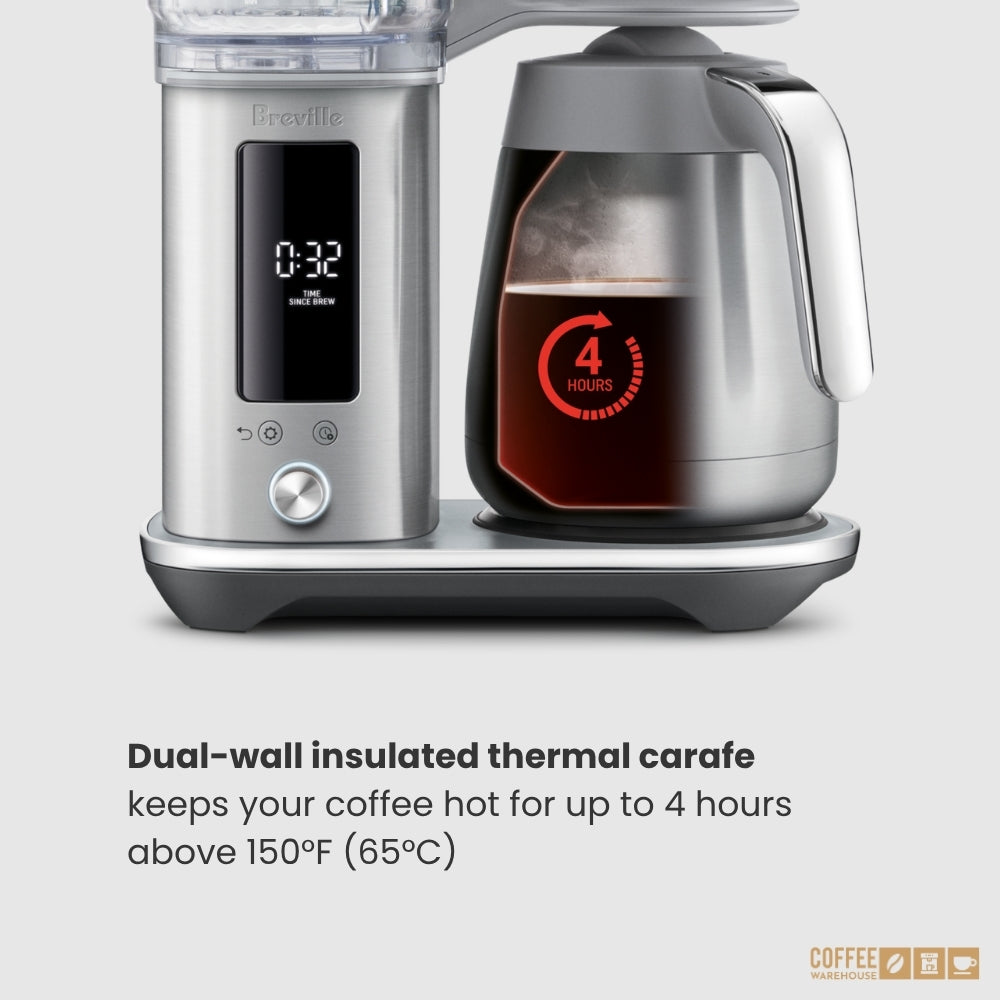 Breville Luxe Brewer Thermal - Brushed Stainless Steel