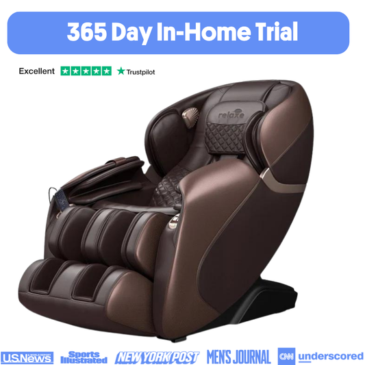 Relaxe Zero-Gravity Shiatsu Massage Chair With Heating (SL-Track)