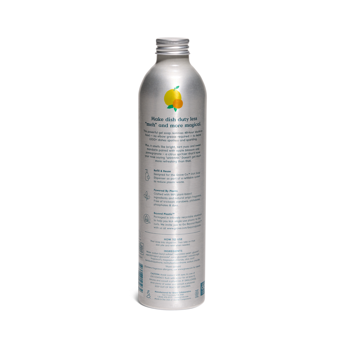 Dish Soap Refill, Gel – Tough on Grease and Grime