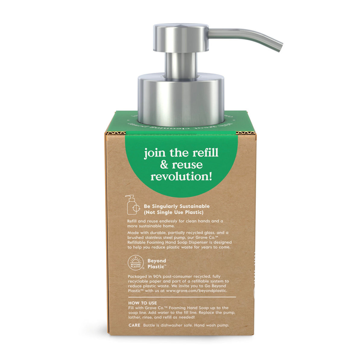 Foaming Hand Soap Dispenser With Silicone Sleeve