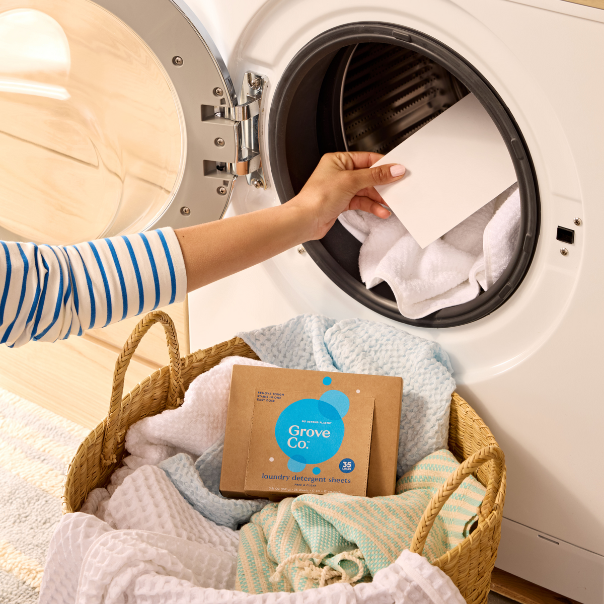 Laundry Detergent Sheets, Pre-Measured — Tough on Stains