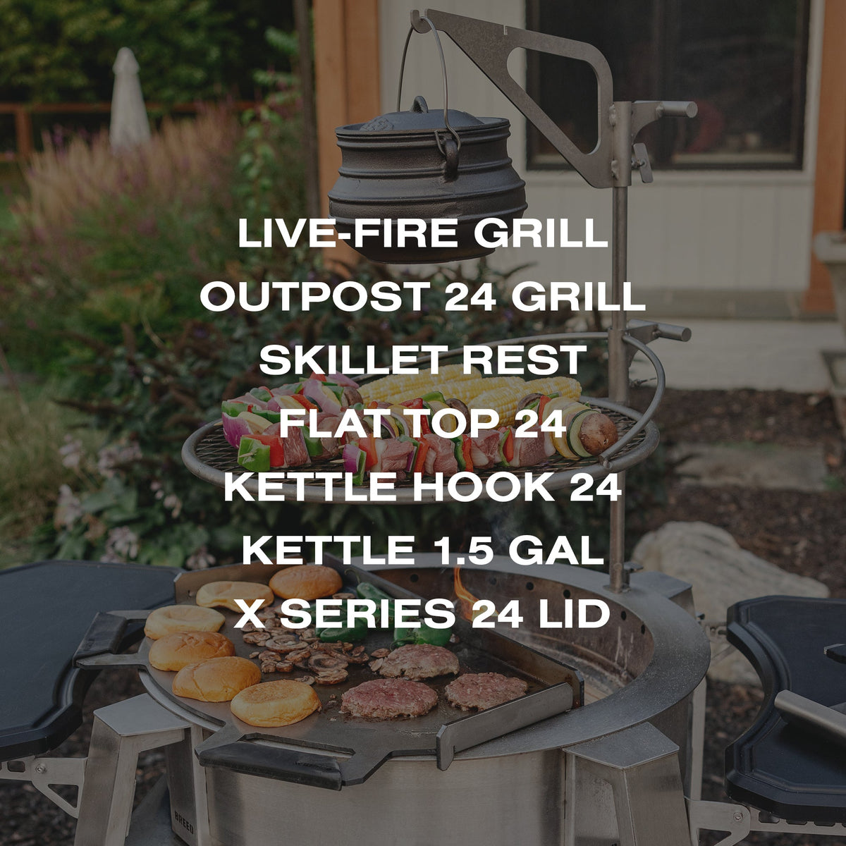 Live-Fire Grill Firemaster Bundle