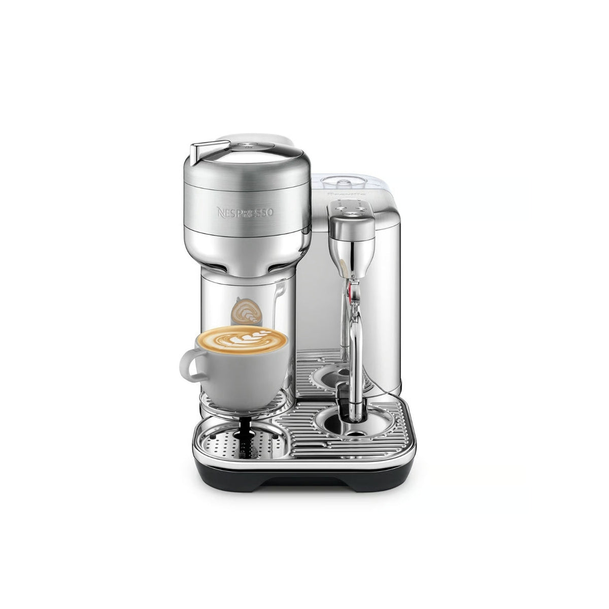 Nespresso Vertuo Creatista Coffee Pod Machine by Breville - Brushed Stainless Steel