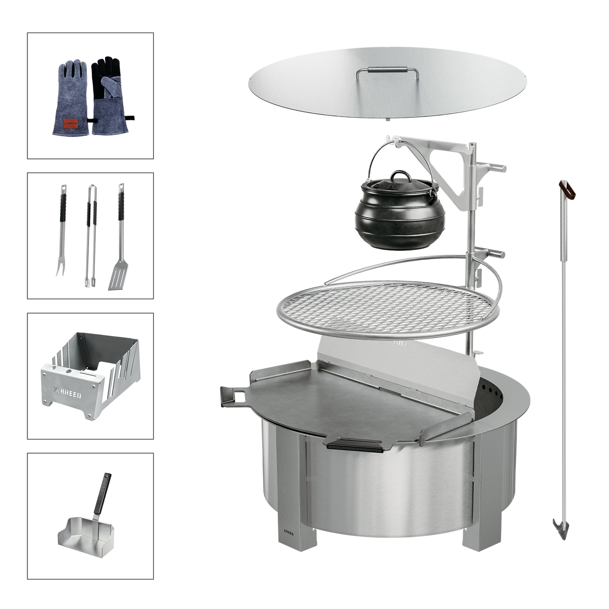 Fire Pit Firemaster Bundle