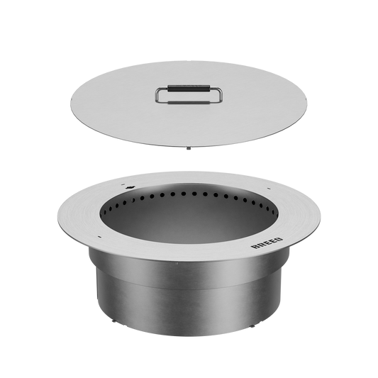 Zentro Stainless Steel Smokeless Fire Pit Insert (Second)