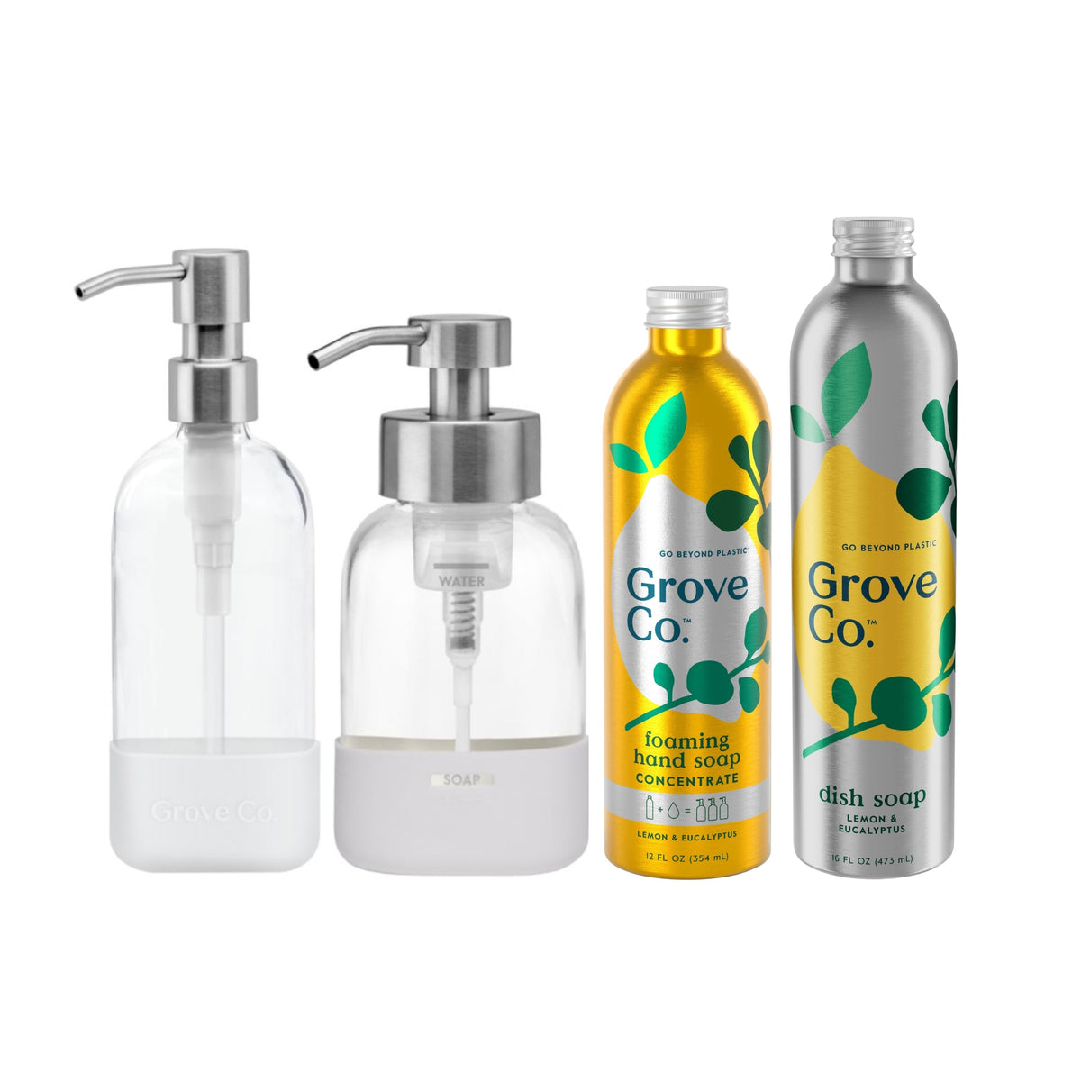 Foaming Hand & Dish Soap Starter Set