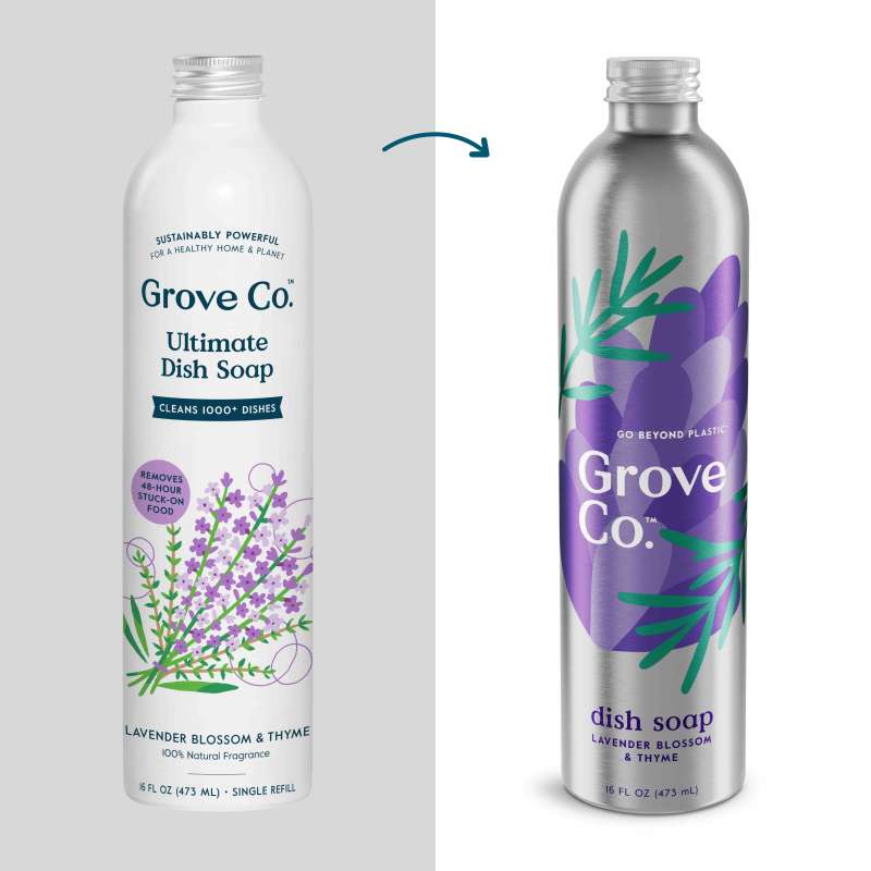 Dish Soap Refill, Gel – Tough on Grease and Grime