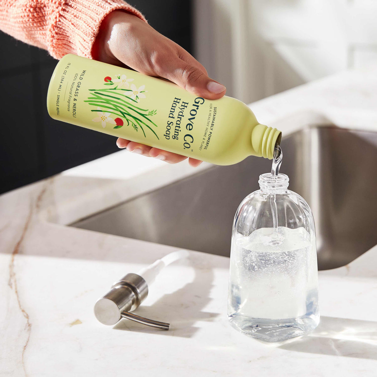 Hydrating Hand Soap, Refill - Softens Hands with Every Wash