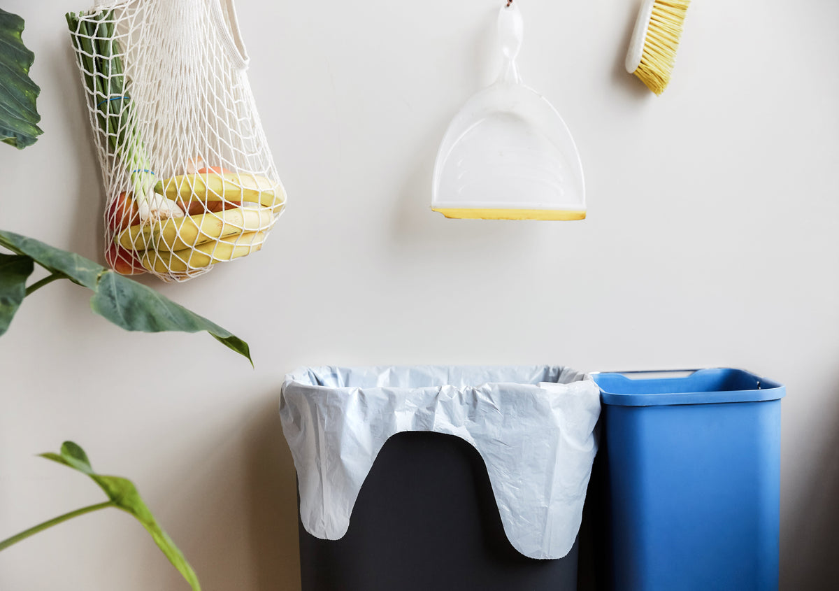 100% Recycled Plastic Trash Bags, 13-Gallon – Fragrance-Free, Ultra-Strong
