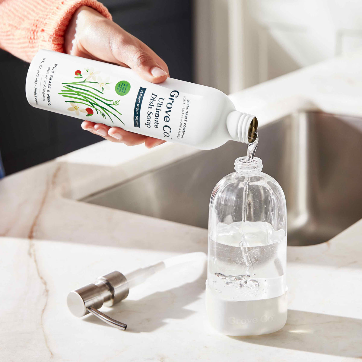 Dish Soap Refill, Gel – Tough on Grease and Grime