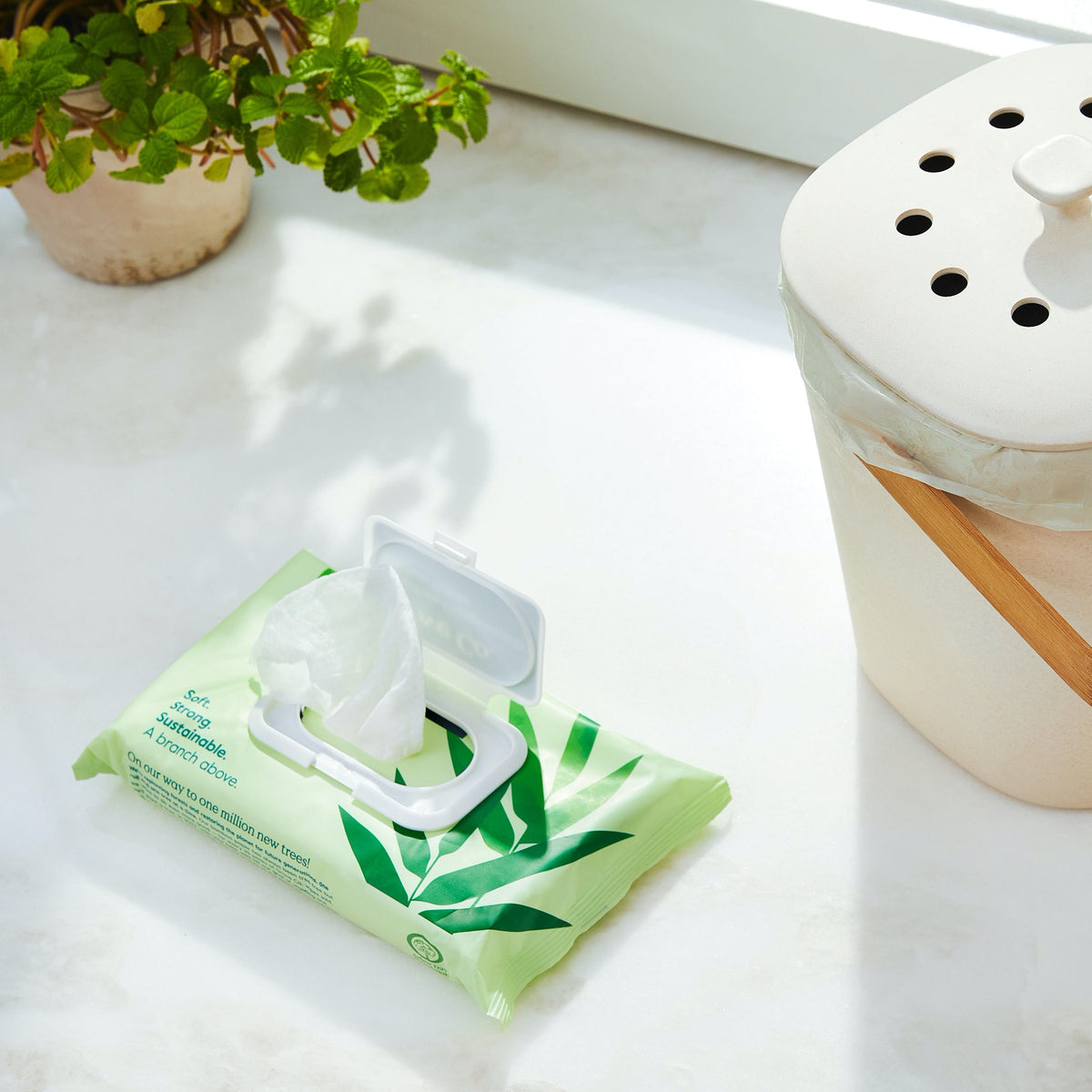 Bamboo Compostable Kitchen Wipes
