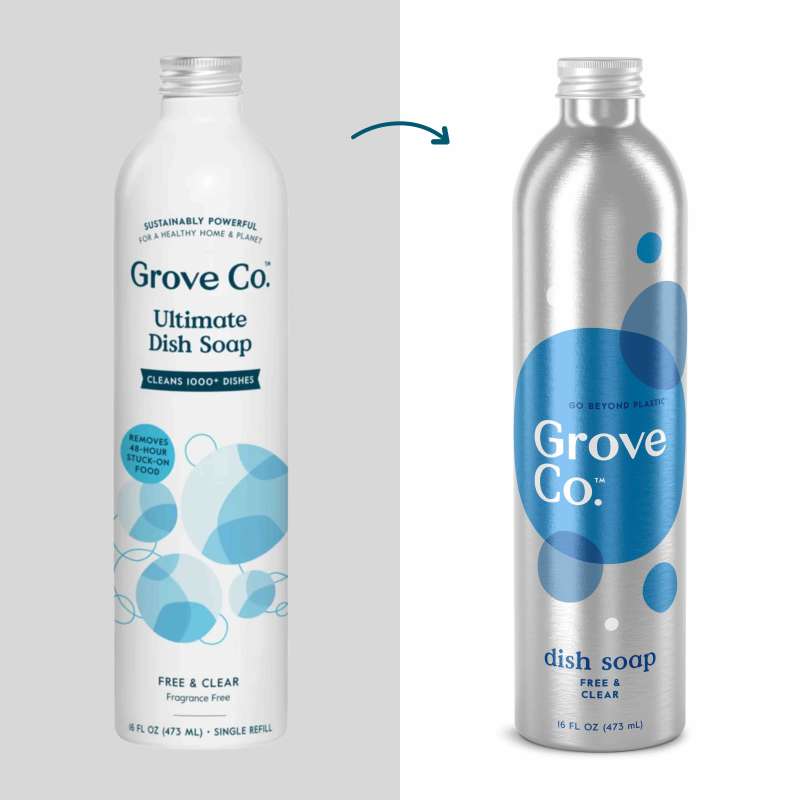 Dish Soap Refill, Gel – Tough on Grease and Grime