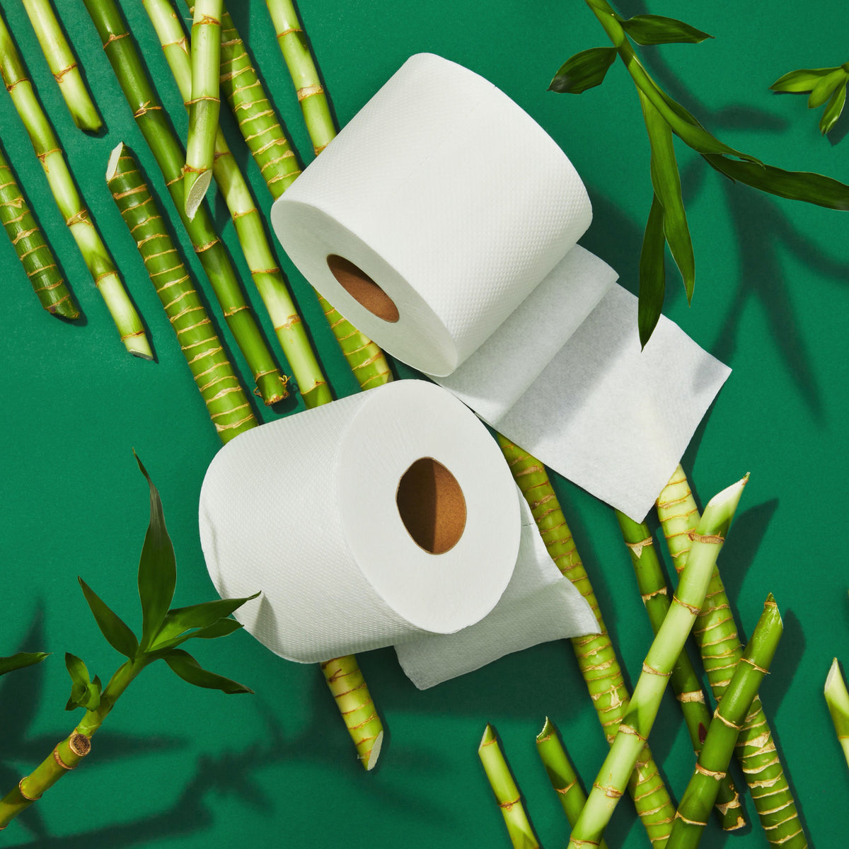 3-Ply Bamboo Toilet Paper (400 sheets per roll)