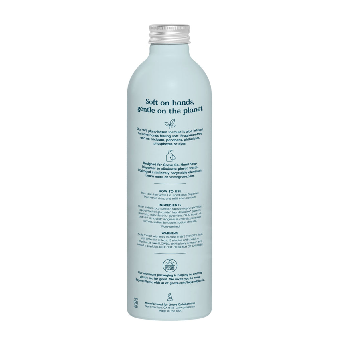 Hydrating Hand Soap, Refill - Softens Hands with Every Wash