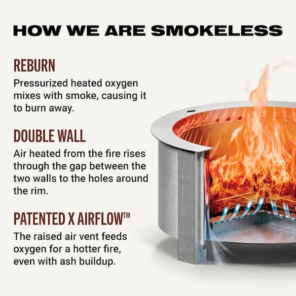 X Series Smokeless Fire Pit