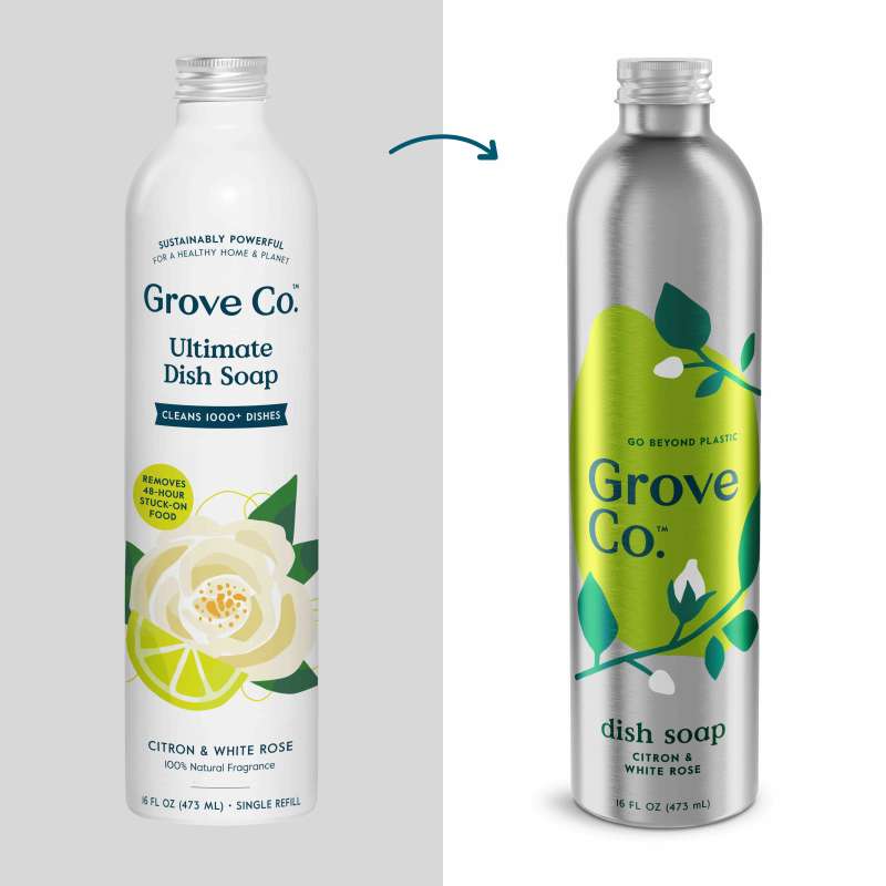 Dish Soap Refill, Gel – Tough on Grease and Grime