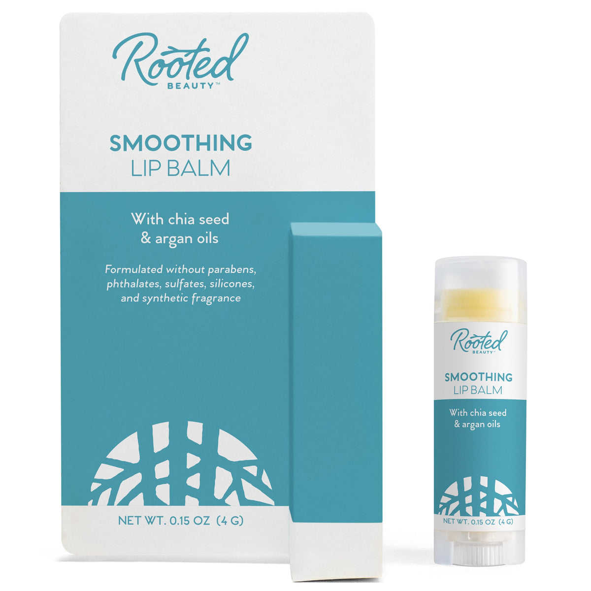 Smoothing Lip Balm - 100% Organic - Mint Flavor