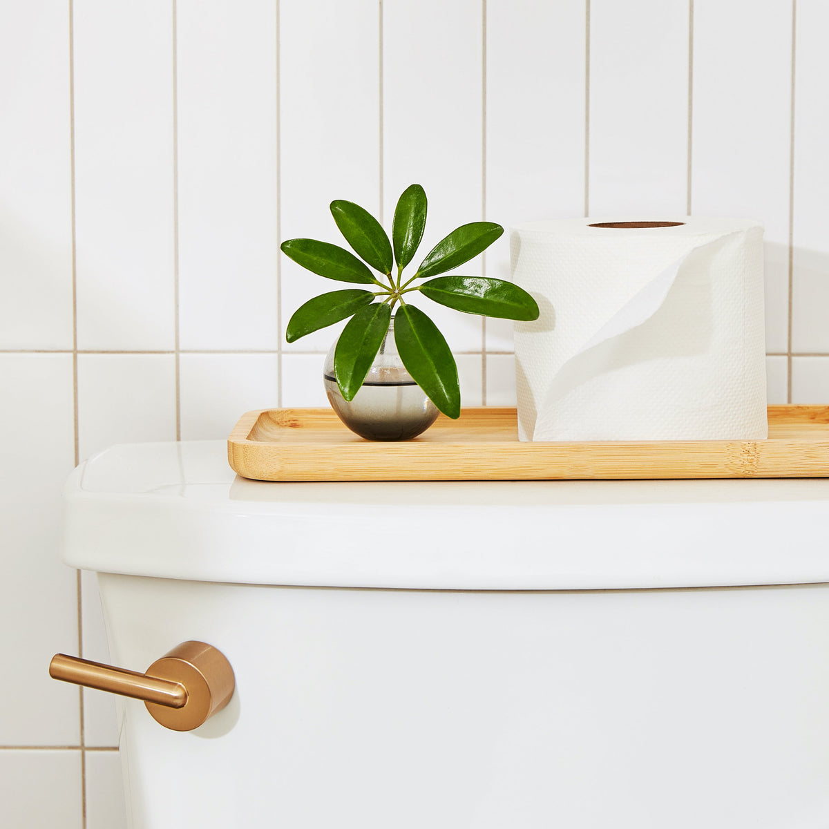 3-Ply Bamboo Toilet Paper (400 sheets per roll)