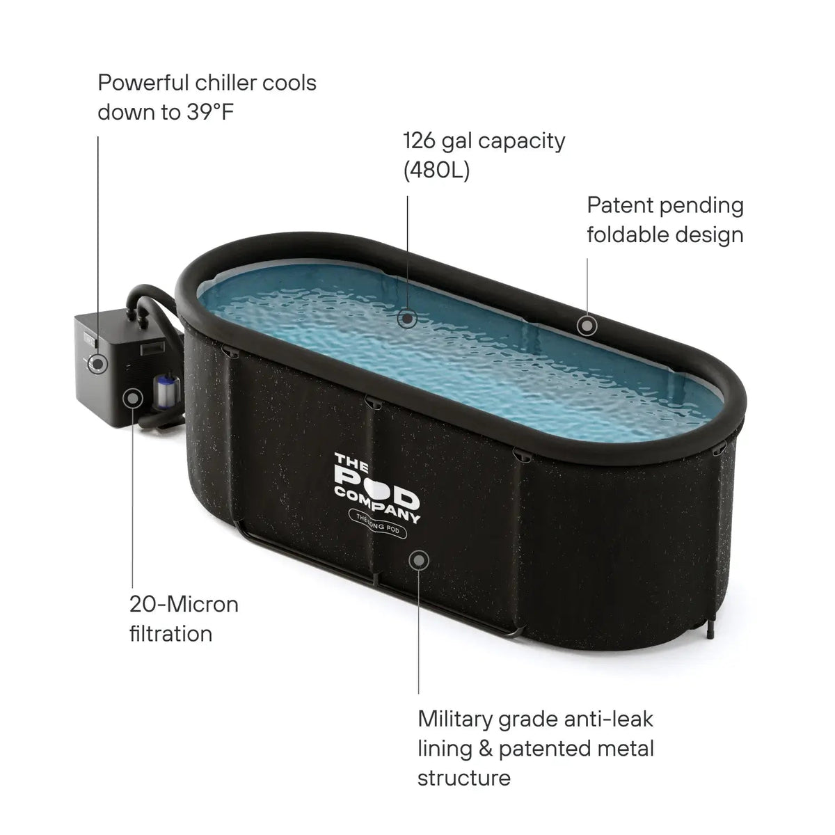 Long Pod Chiller Essentials Bundle - Nestriora