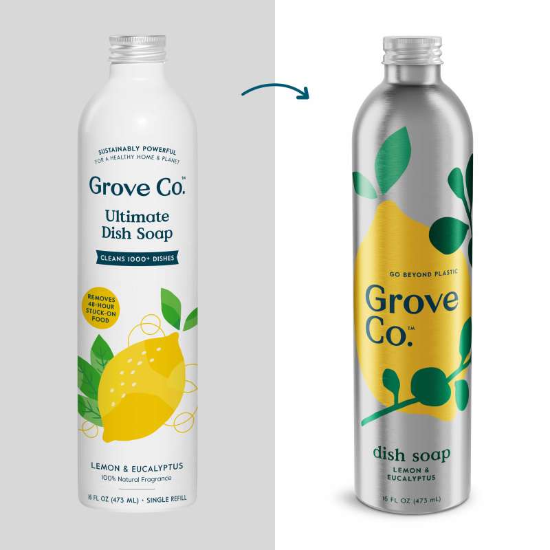 Dish Soap Refill, Gel – Tough on Grease and Grime